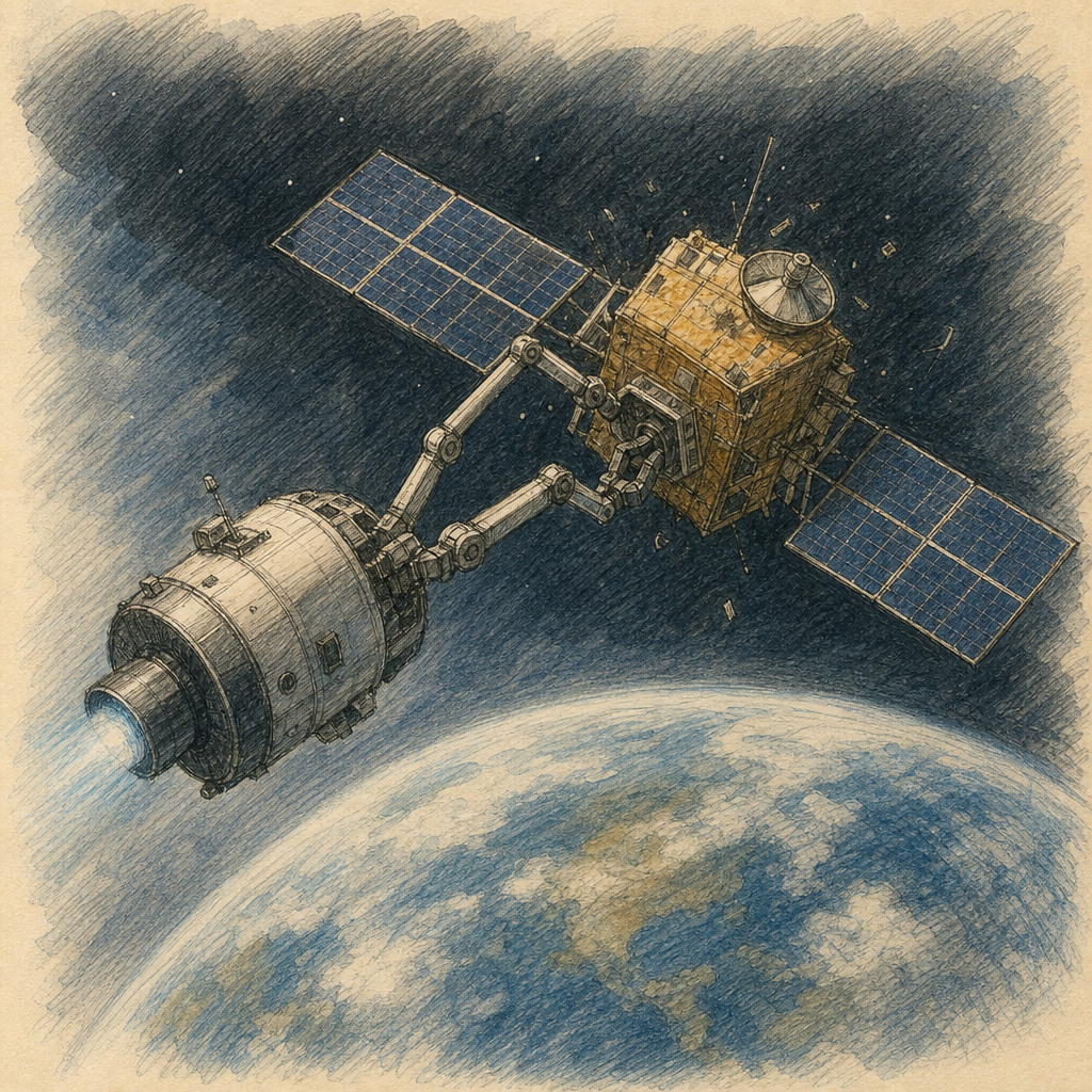 Missão tenta resgatar satélite em operação planejada em prazo curto