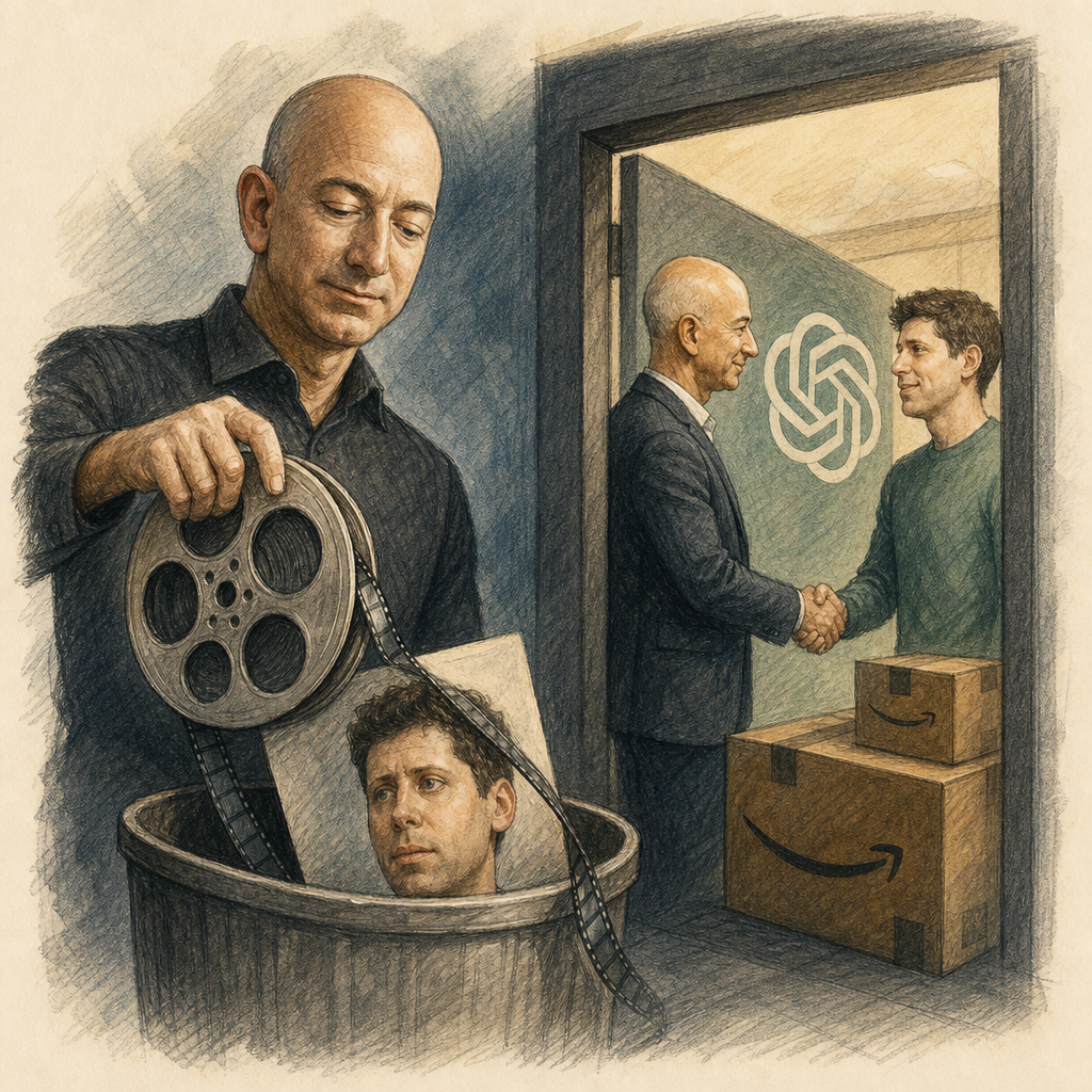Amazon Abandons Sam Altman Film After Announcing OpenAI Partnership
