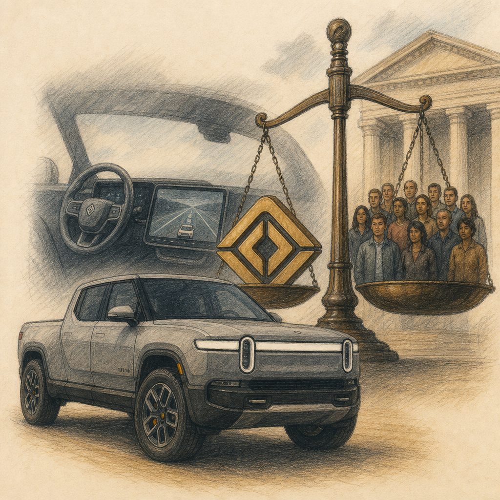 Rivian faces class action over autonomous driving features in older vehicles
