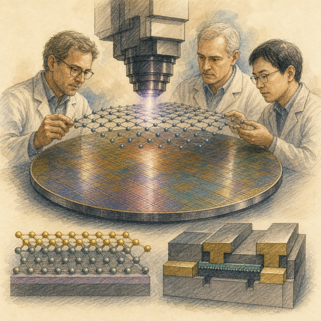 Imec, ASML, and TSMC Create 2D Material Transistors on 300mm Wafer