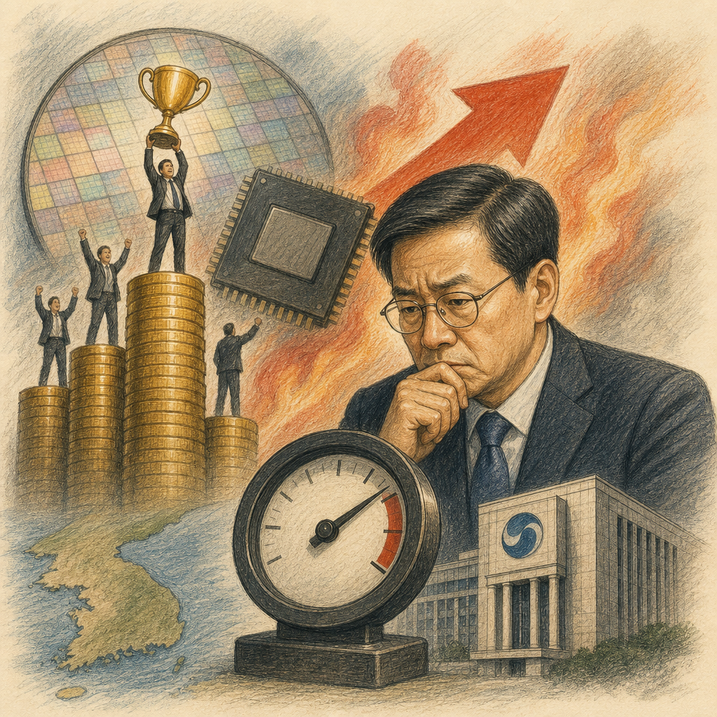 Bônus recordes no setor de semicondutores acendem alerta de inflação no Banco Central da Coreia do Sul