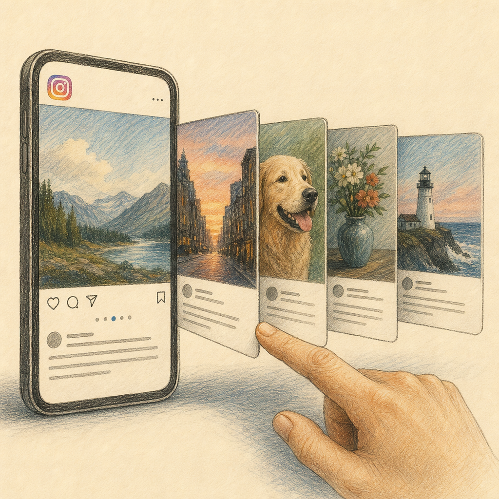 Instagram now allows individual captions for carousel posts, Engadget reports