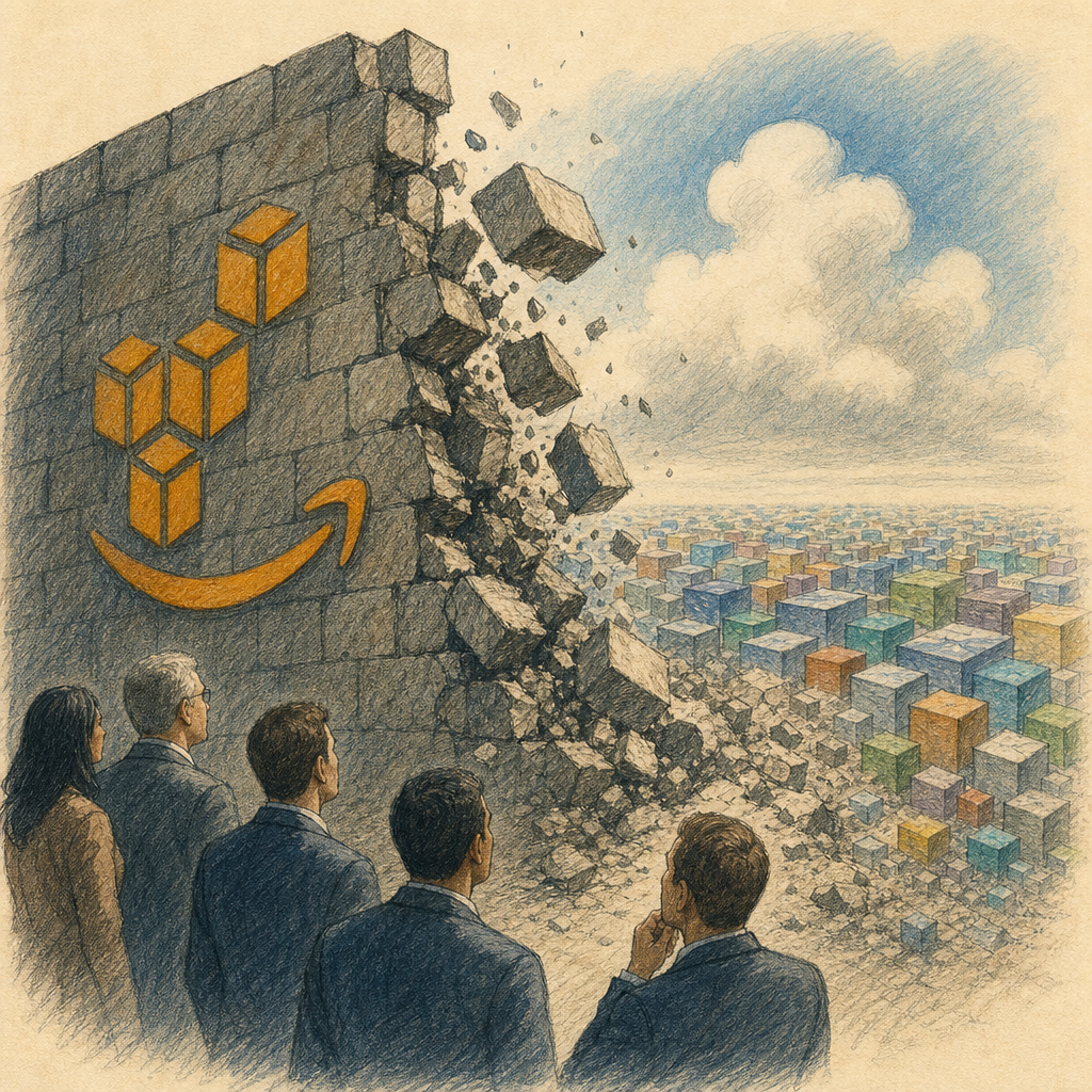 A muralha desabou: a virada da AWS que transforma IA em commodity