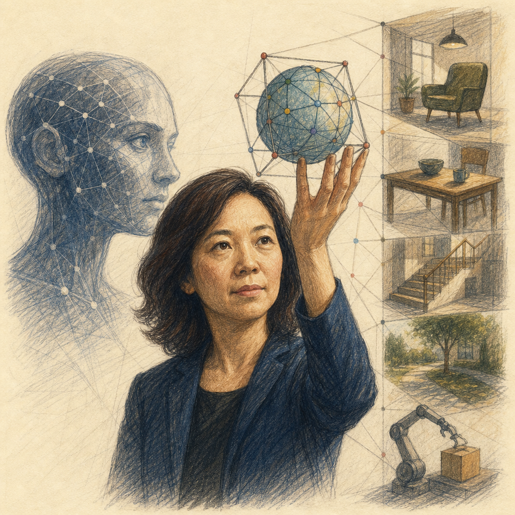 Fei-Fei Li Raises $1 Billion to Teach AI to Understand Physical Space