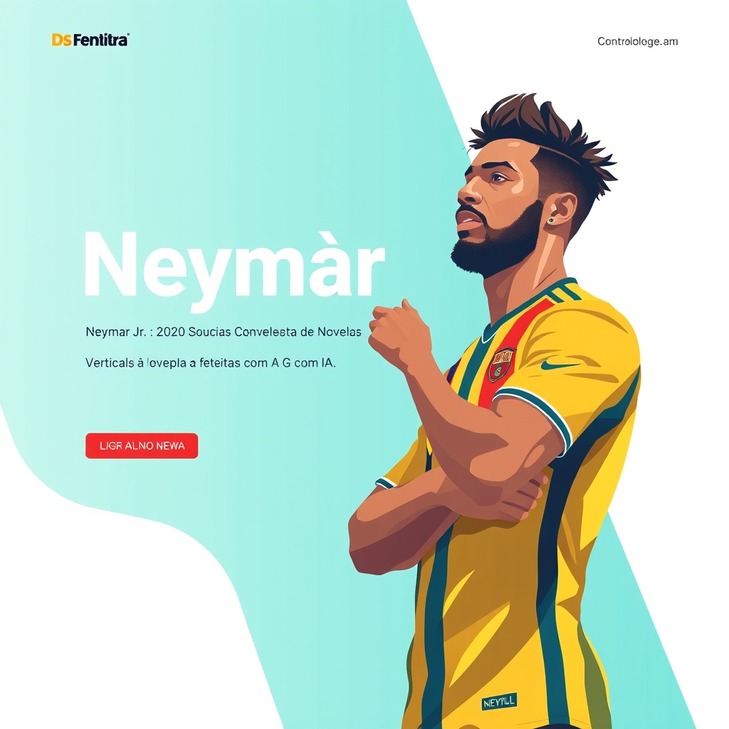 Neymar Jr. estreia como protagonista de novelas verticais feitas com IA