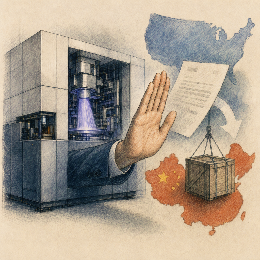 ASML nega relatório do governo dos EUA sobre envio de máquinas EUV para a China
